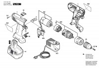 Bosch 0 601 952 5BG GSB 12 VE-2 Cordless Impact Drill 12 V / GB Spare Parts GSB12VE-2